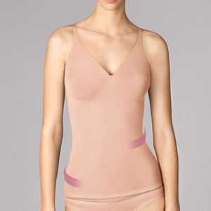 Rose Tan Cotton Contour Forming Tank WOLFORD